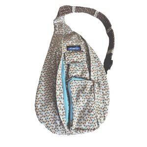 KAVU‎ SLING ROPE BAG Travel Crossbody Pockets Backpack